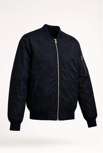 CHOMPA TIPO BOMBER AZUL UNISEX