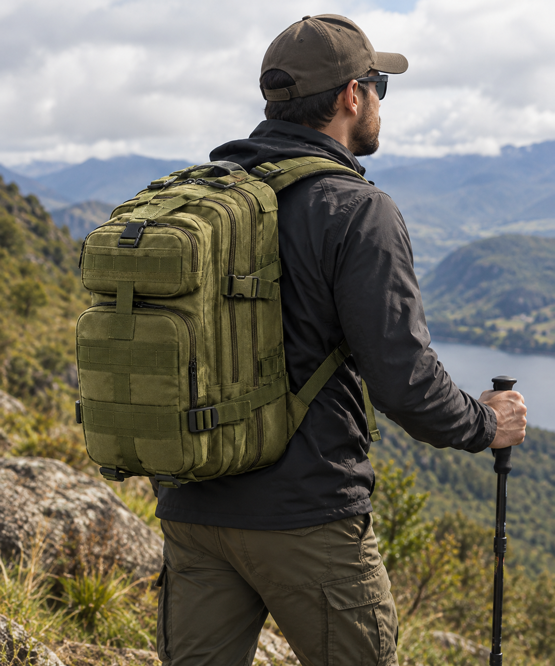 MOCHILA DE ASALTO ESTILO ÁTICO