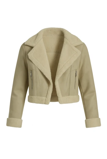 CHOMPA AFELPADA DE MUJER