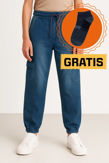 PANTALÓN JOGGER CARGO PARA NIÑO