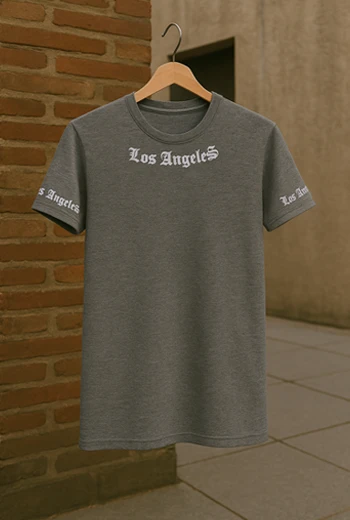 CAMISETA CON ESTAMPADO “LOS ANGELES”