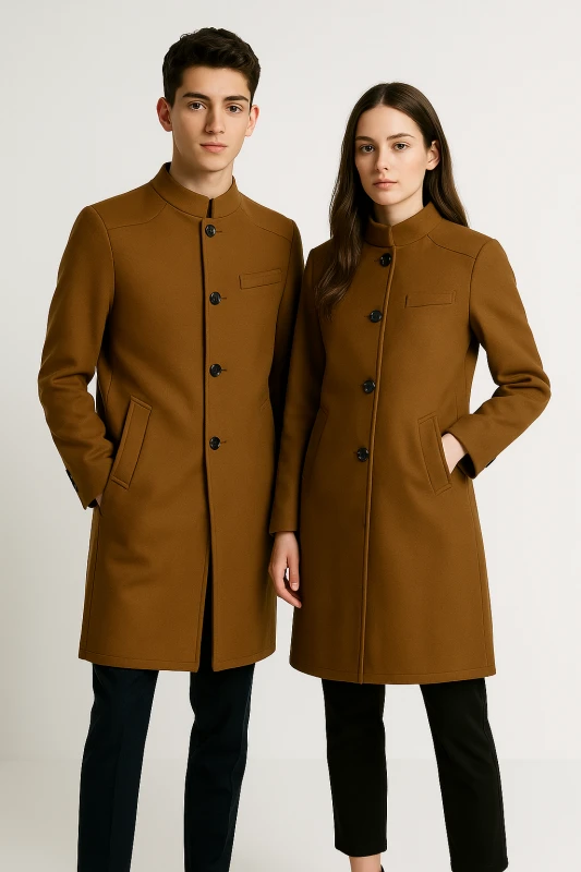 ABRIGO CUELLO CHINO UNISEX