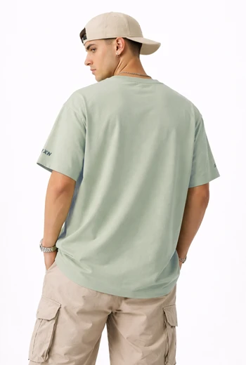 CAMISETA OVERSIZE CUELLO REDONDO