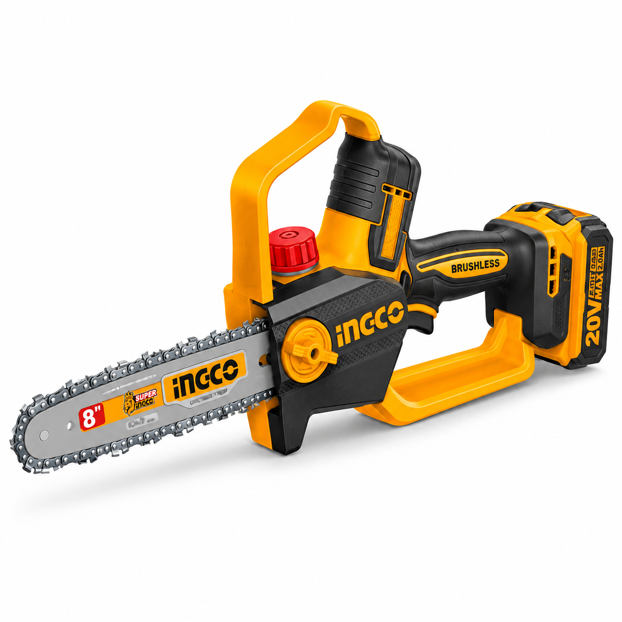 Sierra Podadora Inalámbrica INGCO 20V Brushless 8"