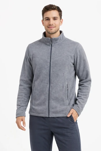 CHOMPA DEPORTIVA TÉRMICA CON CIERRE COMPLETO