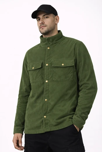 CHOMPA PANA VERDE OSCURO